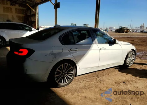2014 BMW 328 I z USA, uszkodzony, nr VIN WBA3A5G59ENP27430